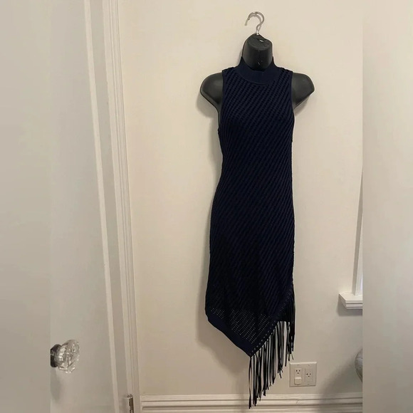 Jonathan Simkhai  Chelle Fringe Mini Dress - Picture 2 of 9